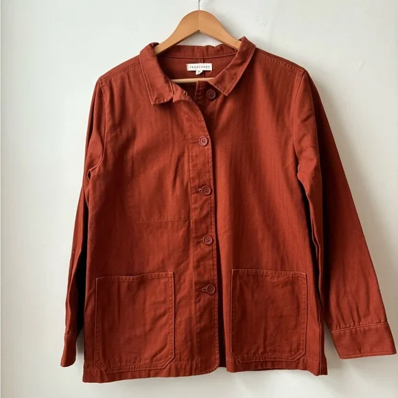 Tradlands The Beverly Chore Coat in Sepia - Picture 14 of 14